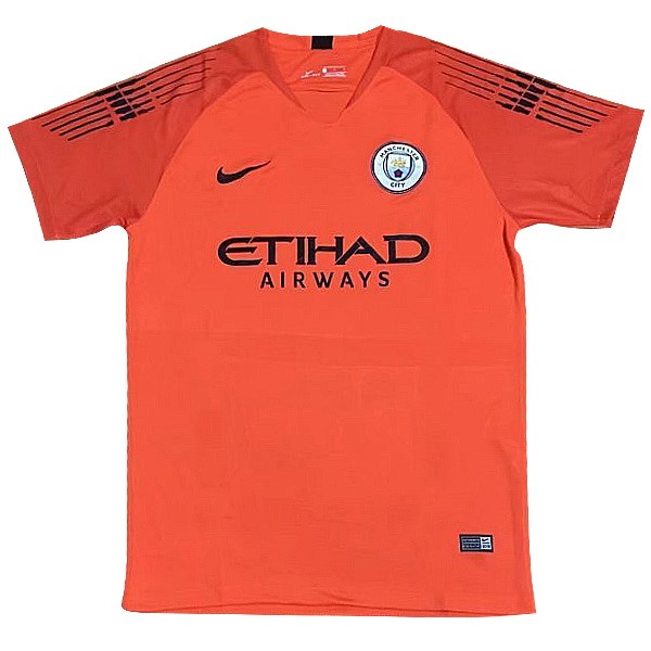 Camiseta Manchester City Portero 2018-19 Naranja